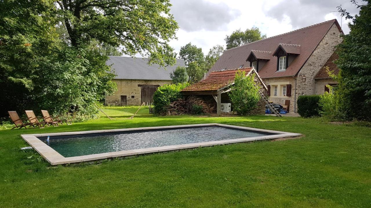 Bed and Breakfast Domaine Des Grands Chenes Preveranges Esterno foto