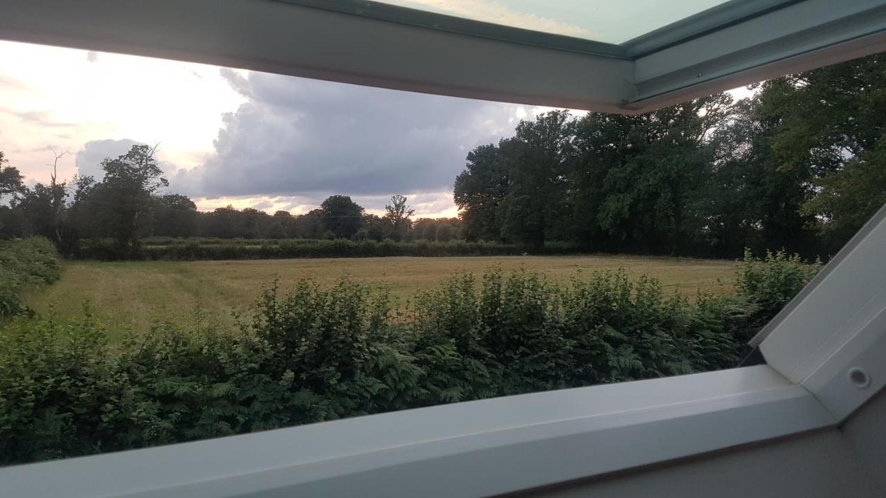 Bed and Breakfast Domaine Des Grands Chenes Preveranges Esterno foto